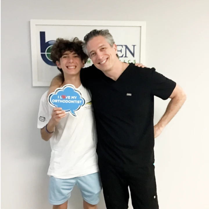 Bergen Orthodontic happy teen patient